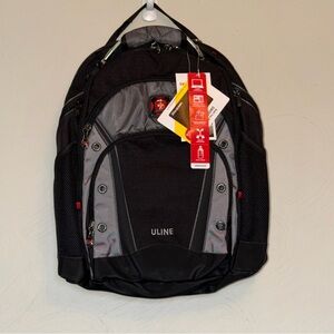 SwissGear Wenger Synergy Pro Laptop Backpack in Black/Grey